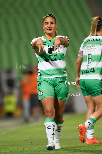 Gol de Alexia, Alexia Villanueva | Santos  Laguna vs Cruz Azul Liga MX Femenil J15