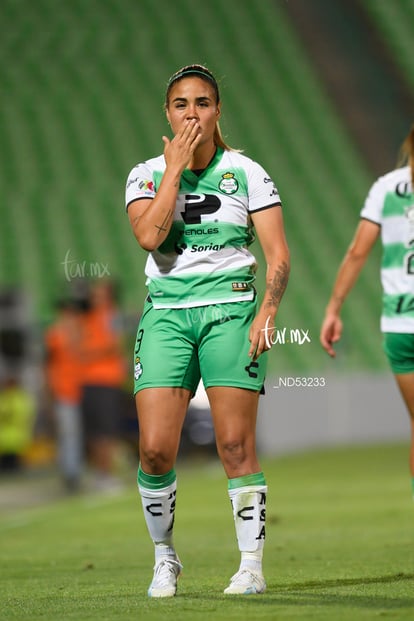 Gol de Alexia, Alexia Villanueva | Santos  Laguna vs Cruz Azul Liga MX Femenil J15