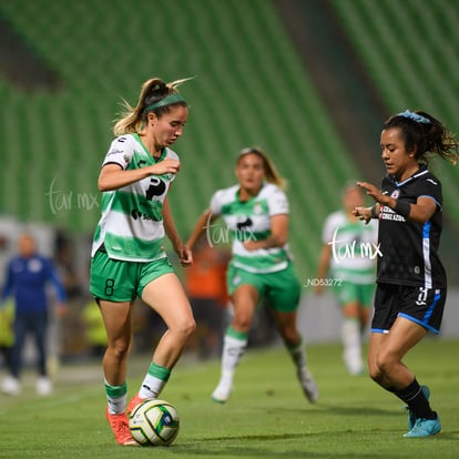 Daniela Delgado | Santos  Laguna vs Cruz Azul Liga MX Femenil J15