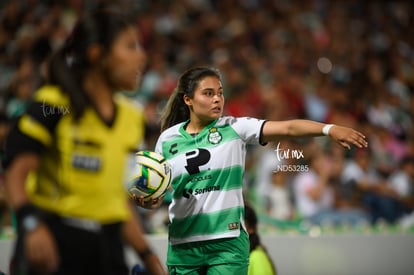 Alexxandra Ramírez | Santos  Laguna vs Cruz Azul Liga MX Femenil J15