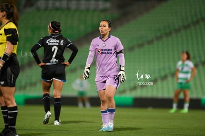 María Peraza, Silvia Machuca | Santos  Laguna vs Cruz Azul Liga MX Femenil J15