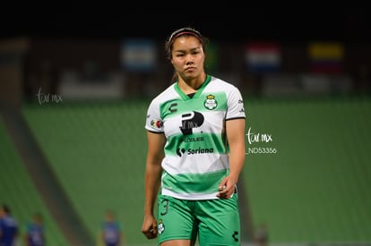 María Yokoyama | Santos  Laguna vs Cruz Azul Liga MX Femenil J15