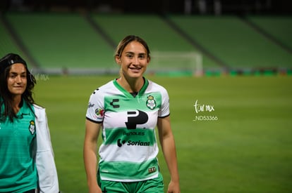 Lourdes De León | Santos  Laguna vs Cruz Azul Liga MX Femenil J15