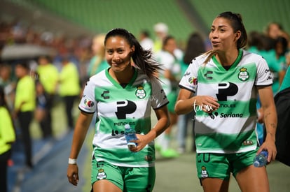 Lia Romero, Ana Peregrina | Santos  Laguna vs Cruz Azul Liga MX Femenil J15