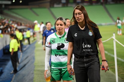 Priscila Padilla, Sheila Pulido | Santos  Laguna vs Cruz Azul Liga MX Femenil J15