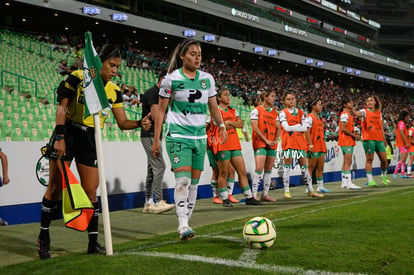 Alexxandra Ramírez | Santos  Laguna vs Cruz Azul Liga MX Femenil J15