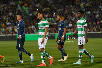 Hugo Rodríguez, Félix Torres | Santos vs America J5 C2023 Liga MX