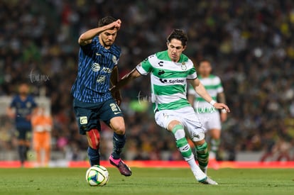 Henry Martín, Alan Cervantes | Santos vs America J5 C2023 Liga MX