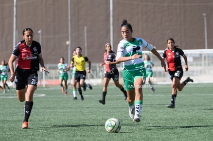 Daniela Meza, Paola Vidal | Santos vs Atlas J10 C2023 Liga MX