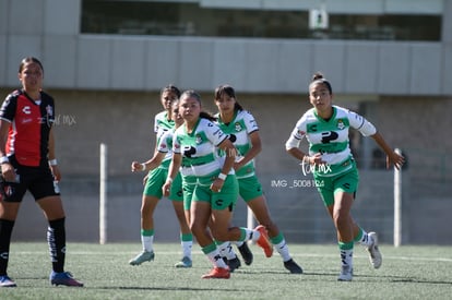 Yessenia Novella, Paola Vidal, Mereli Zapata | Santos vs Atlas J10 C2023 Liga MX