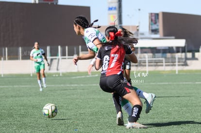 Ailin Serna, Ashleen Carrillo | Santos vs Atlas J10 C2023 Liga MX