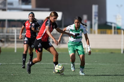 Ailin Serna, Lorena Vega | Santos vs Atlas J10 C2023 Liga MX