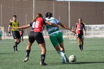 Ailin Serna, Lorena Vega | Santos vs Atlas J10 C2023 Liga MX