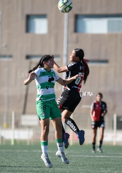 Tania Baca, Noemí Villalobos | Santos vs Atlas J10 C2023 Liga MX