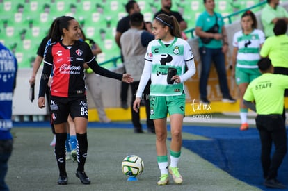 Alejandra Franco, Stephanie Soto | Santos Laguna vs Atlas FC J11 C2023 Liga MX femenil