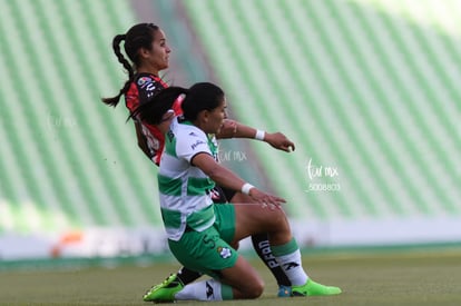 Brenda León, Daniela Cruz | Santos Laguna vs Atlas FC J11 C2023 Liga MX femenil