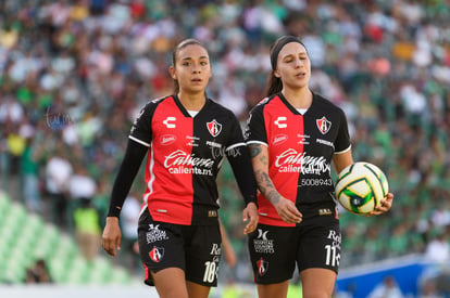 Claudia Ibarra, Zellyka Arce | Santos Laguna vs Atlas FC J11 C2023 Liga MX femenil