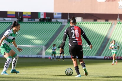 Marcia García, Natalia Miramontes | Santos Laguna vs Atlas FC J11 C2023 Liga MX femenil