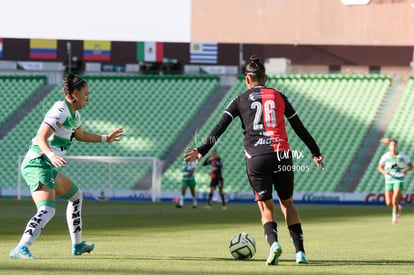 Natalia Miramontes, Marcia García | Santos Laguna vs Atlas FC J11 C2023 Liga MX femenil