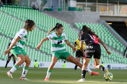 Lia Romero, Claudia Ibarra | Santos Laguna vs Atlas FC J11 C2023 Liga MX femenil