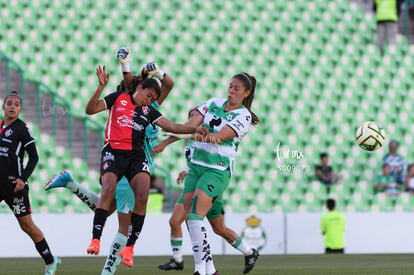 Priscila Padilla, Brenda Ceren | Santos Laguna vs Atlas FC J11 C2023 Liga MX femenil