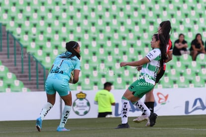 Hannia De Ávila, María Yokoyama | Santos Laguna vs Atlas FC J11 C2023 Liga MX femenil