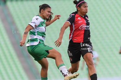 Sofía Varela, Norma Hernández | Santos Laguna vs Atlas FC J11 C2023 Liga MX femenil