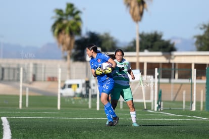 Dayana Covarrubias, Judith Félix | Santos vs Atlas femenil sub 19