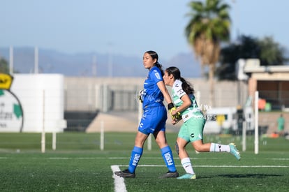 Dayana Covarrubias, Judith Félix | Santos vs Atlas femenil sub 19