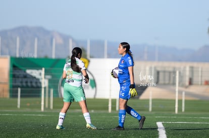 Dayana Covarrubias, Judith Félix | Santos vs Atlas femenil sub 19