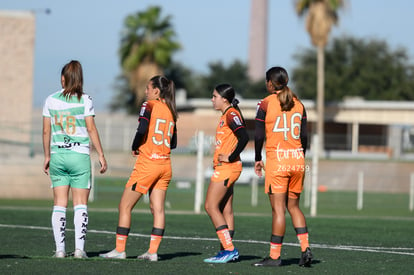 María De León, Lorena Vega, Cynthia Garibaldi, Nithzaye Agui | Santos vs Atlas femenil sub 19