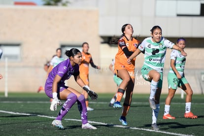 Arlett Casas, Joanna Aguilera, Nithzaye Aguilar | Santos vs Atlas femenil sub 19