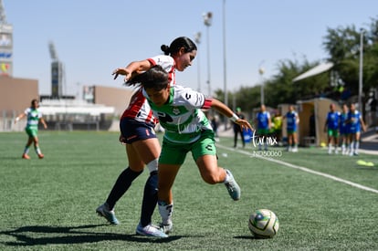 Valentina De La Mora, Maika Albéniz | Santos vs Chivas J15 C2023 Liga MX