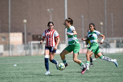 María De León | Santos vs Chivas J15 C2023 Liga MX