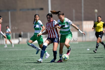 Valentina De La Mora, María De León | Santos vs Chivas J15 C2023 Liga MX