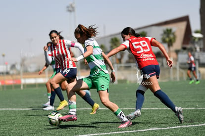 María De León | Santos vs Chivas J15 C2023 Liga MX