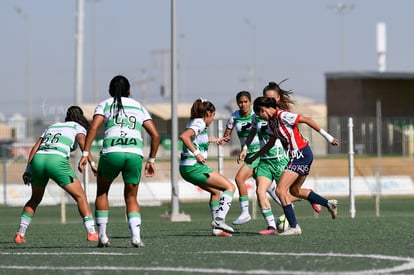 Joanna Aguilera, Julieta Pérez | Santos vs Chivas J15 C2023 Liga MX