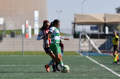 Angelyn Barrera, Judith Félix | Santos vs Chivas J15 C2023 Liga MX