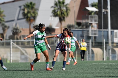 Julieta Pérez, Mereli Zapata | Santos vs Chivas J15 C2023 Liga MX