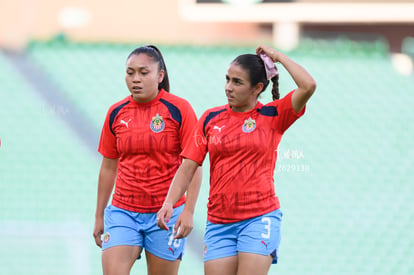 Damaris Godínez, Dorian Hernández | Santos vs Chivas femenil