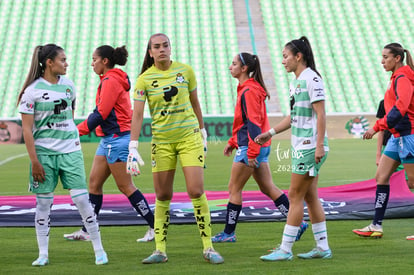 Katia Estrada, Karol Contreras, Alexxandra Ramírez | Santos vs Chivas femenil