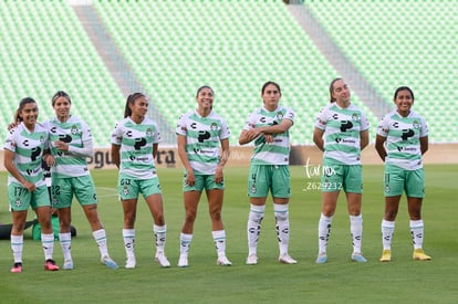 Michel Ruiz, Cynthia Rodríguez, Marianne Martínez, Luisa De | Santos vs Chivas femenil