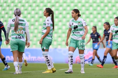 Priscila Padilla, Lourdes De León | Santos vs Chivas femenil