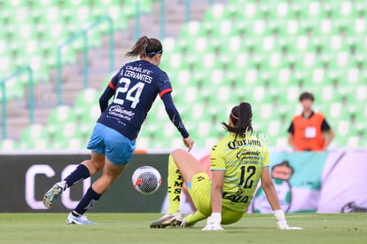 Alicia Cervantes, Karol Contreras | Santos vs Chivas femenil