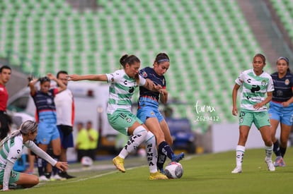 Priscila Padilla, Angélica Torres | Santos vs Chivas femenil