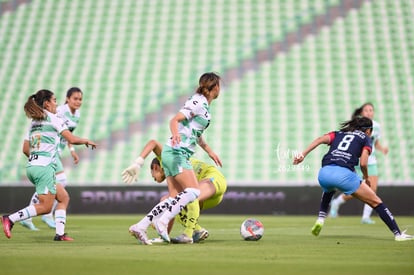 Karol Contreras, Lourdes De León | Santos vs Chivas femenil