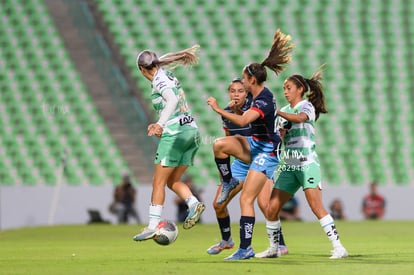 Michel Ruiz, Sheila Pulido, Angélica Torres | Santos vs Chivas femenil