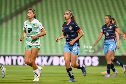 Angélica Torres, Lia Romero | Santos vs Chivas femenil