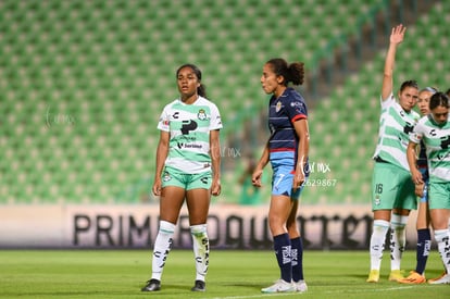 Juelle Love, Casandra Montero | Santos vs Chivas femenil