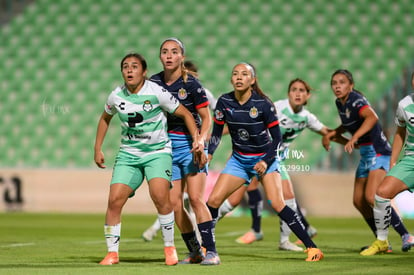 Daniela Delgado, Judith Félix | Santos vs Chivas femenil